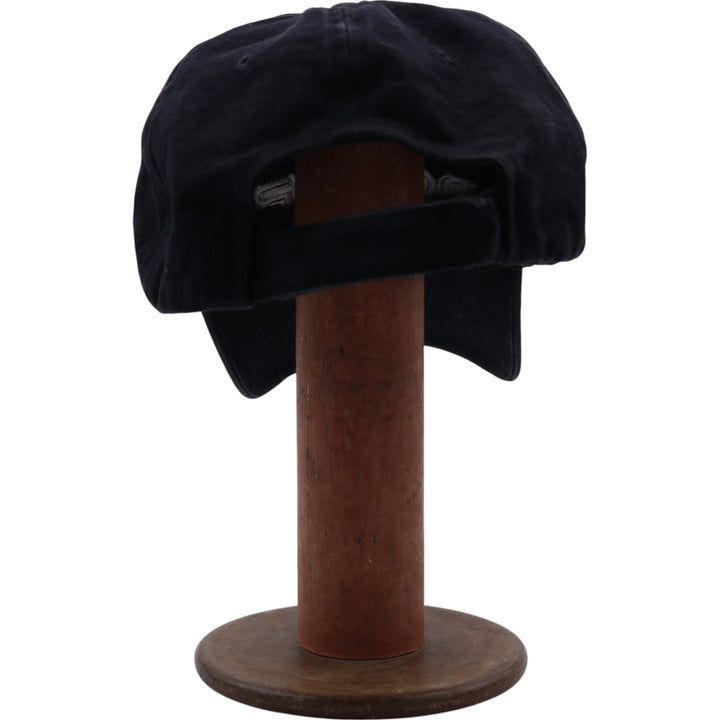 Baseball cap, free size cotton black type Vintage Second Hand