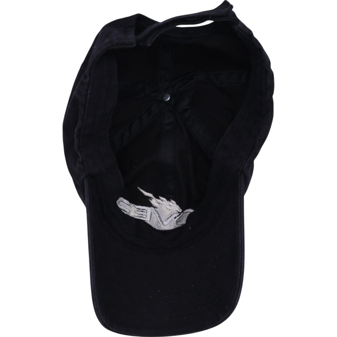 Baseball cap, free size cotton black type Vintage Second Hand