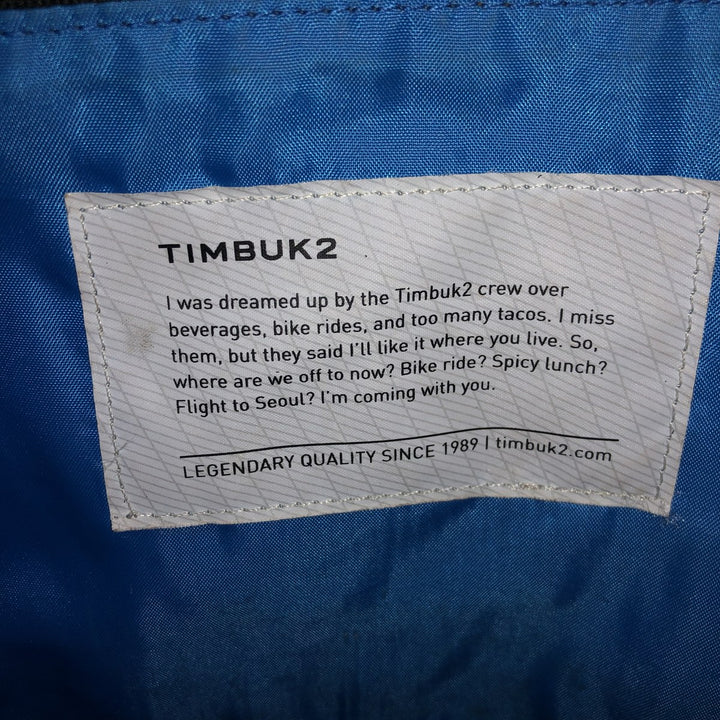 Timbuk2 ripstop messenger bag unclear black type Vintage Second Hand