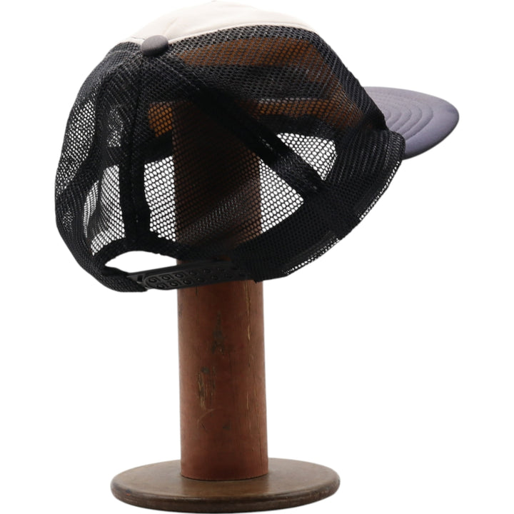 90'S KC Trucker Cap Mesh Cap Free Size Vintage polyester black type Vintage Second Hand