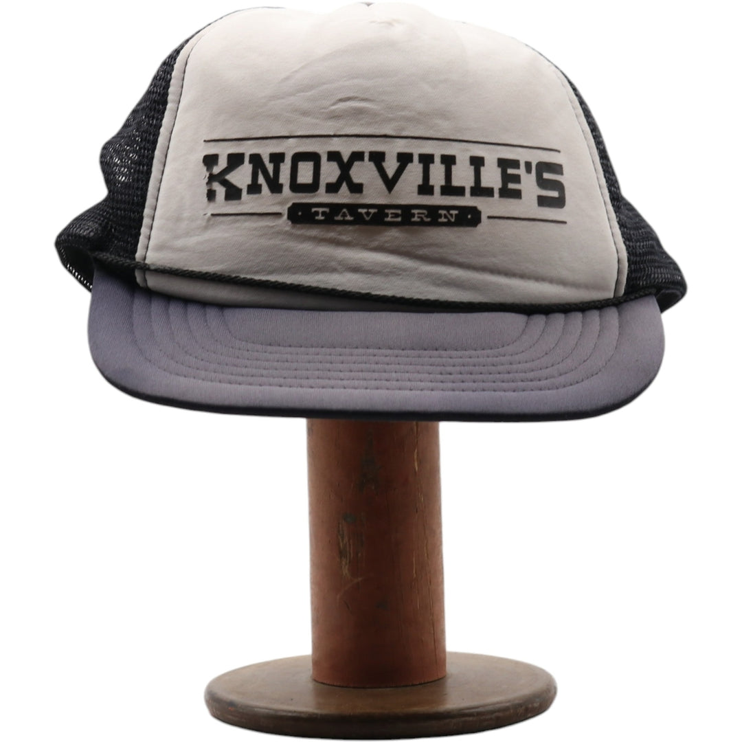 90'S KC Trucker Cap Mesh Cap Free Size Vintage polyester black type Vintage Second Hand