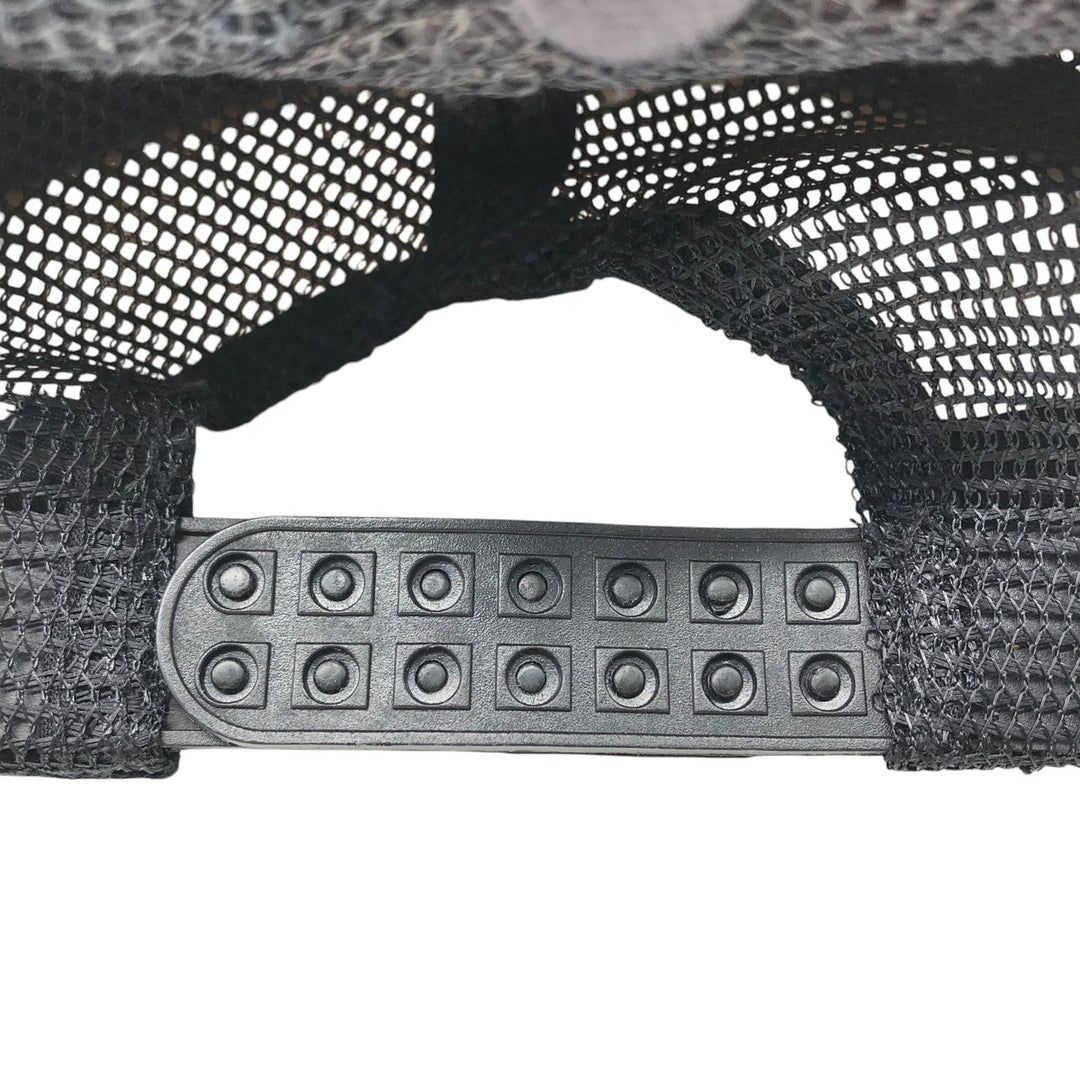 90'S KC Trucker Cap Mesh Cap Free Size Vintage polyester black type Vintage Second Hand