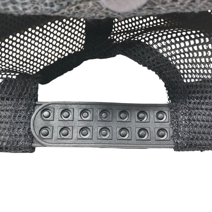 90'S KC Trucker Cap Mesh Cap Free Size Vintage polyester black type Vintage Second Hand