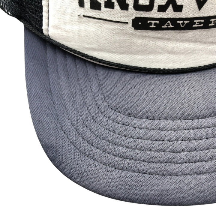 90'S KC Trucker Cap Mesh Cap Free Size Vintage polyester black type Vintage Second Hand