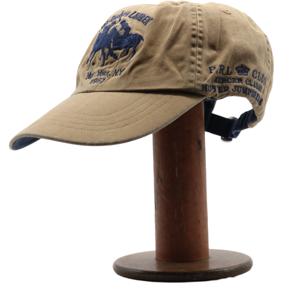Ralph Lauren POLO by Ralph Lauren Baseball Cap Free Size cotton Beige type Vintage Second Hand
