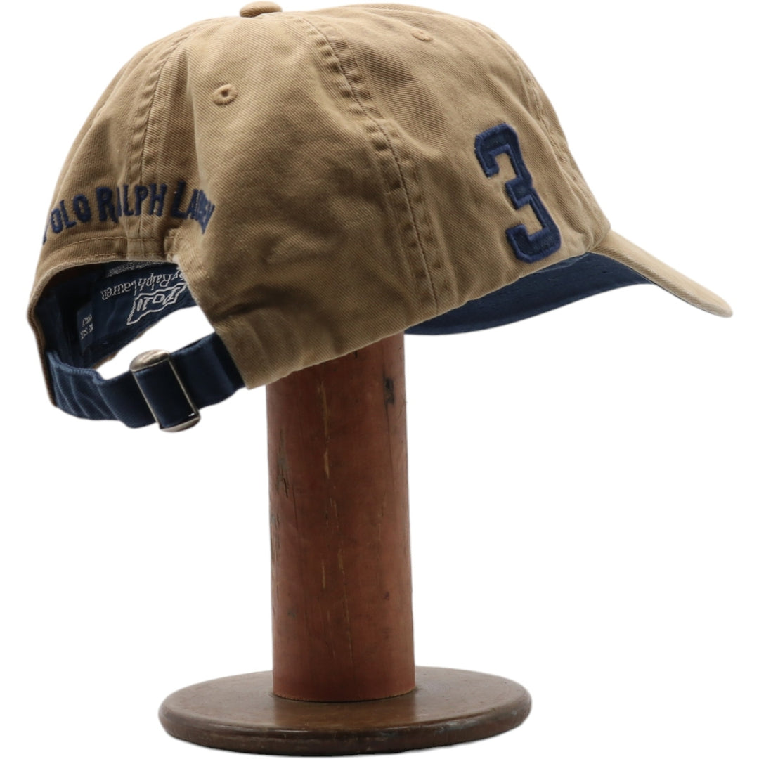Ralph Lauren POLO by Ralph Lauren Baseball Cap Free Size cotton Beige type Vintage Second Hand