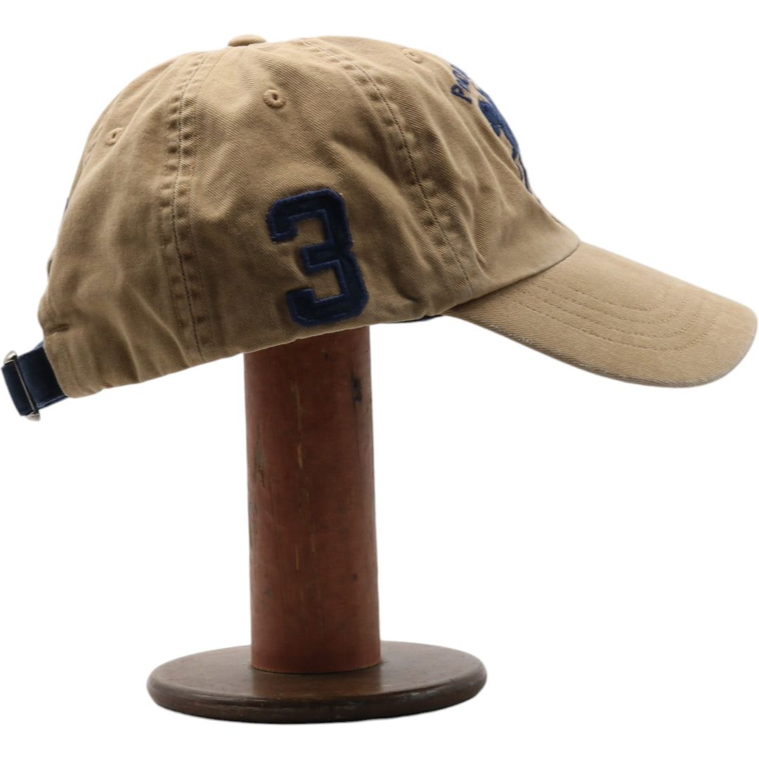 Ralph Lauren POLO by Ralph Lauren Baseball Cap Free Size cotton Beige type Vintage Second Hand