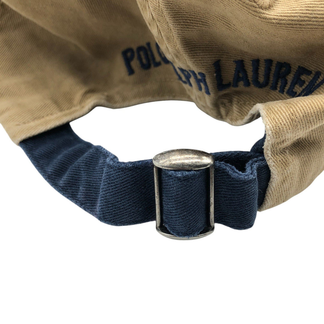 Ralph Lauren POLO by Ralph Lauren Baseball Cap Free Size cotton Beige type Vintage Second Hand