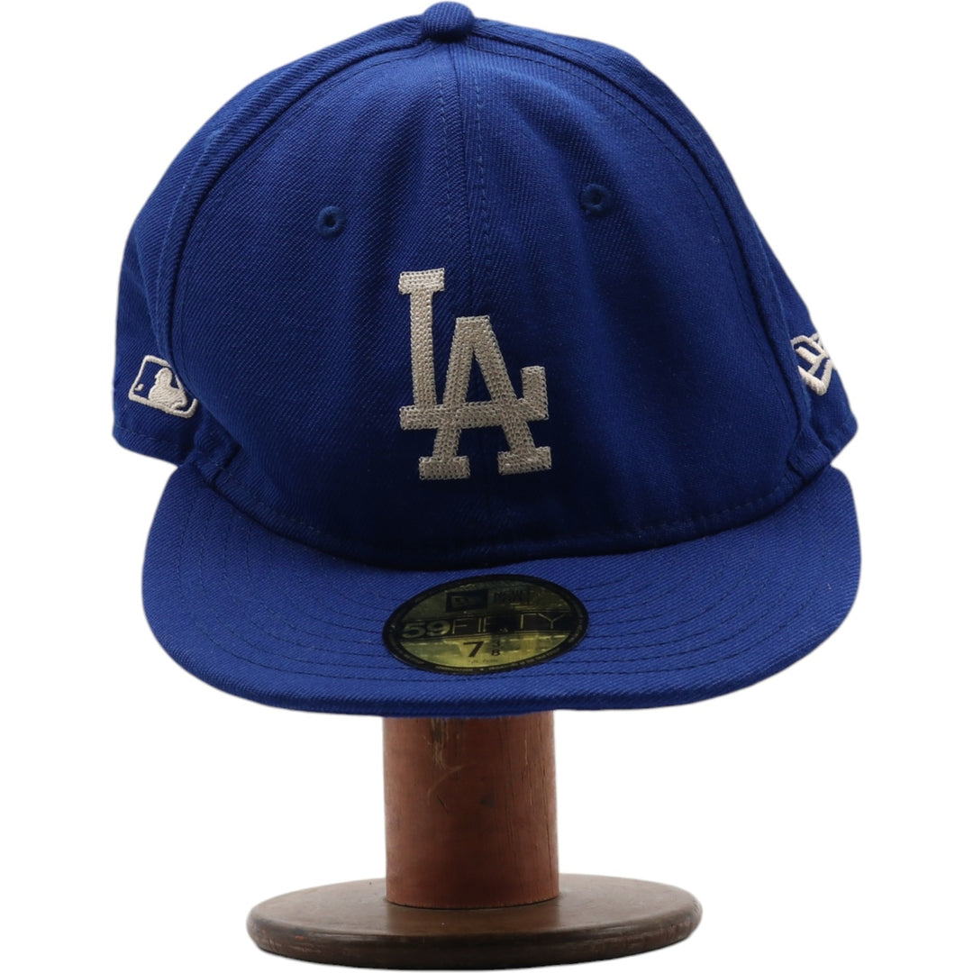 New Era 59FIFTY MLB LOS ANGELES DODGERS Baseball Cap 7 3 wool blue type Vintage Second Hand