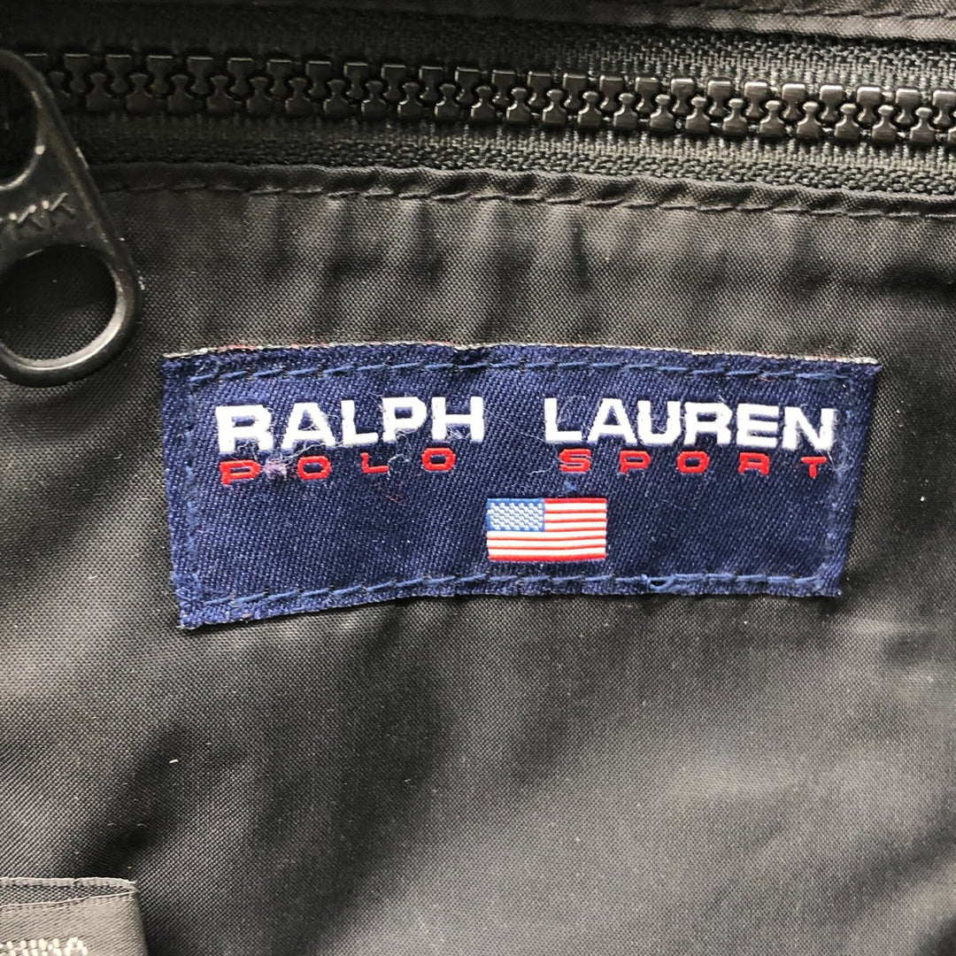 90'S Ralph Lauren POLO SPORT Backpack Vintage unknown Silver type Vintage Second Hand