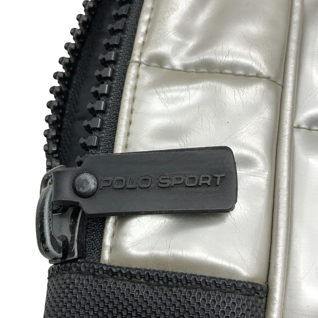 90'S Ralph Lauren POLO SPORT Backpack Vintage unknown Silver type Vintage Second Hand