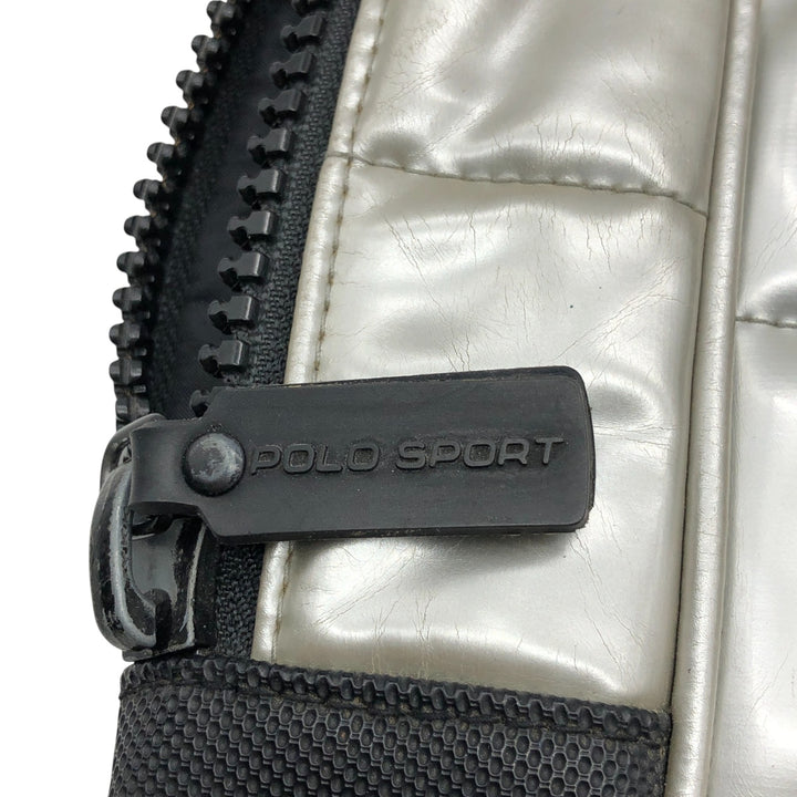 90'S Ralph Lauren POLO SPORT Backpack Vintage unknown Silver type Vintage Second Hand