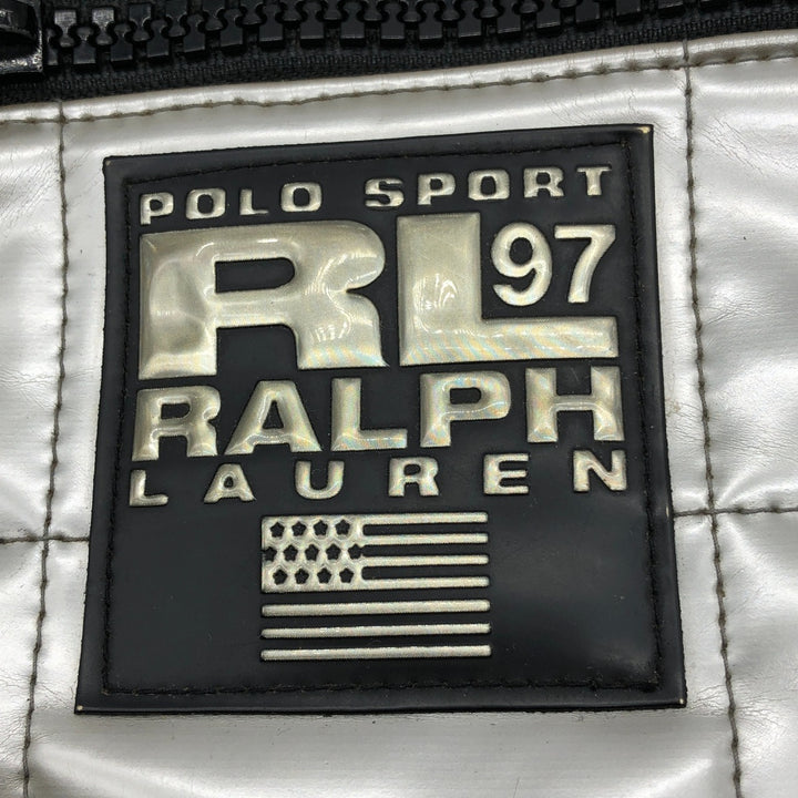 90'S Ralph Lauren POLO SPORT Backpack Vintage unknown Silver type Vintage Second Hand
