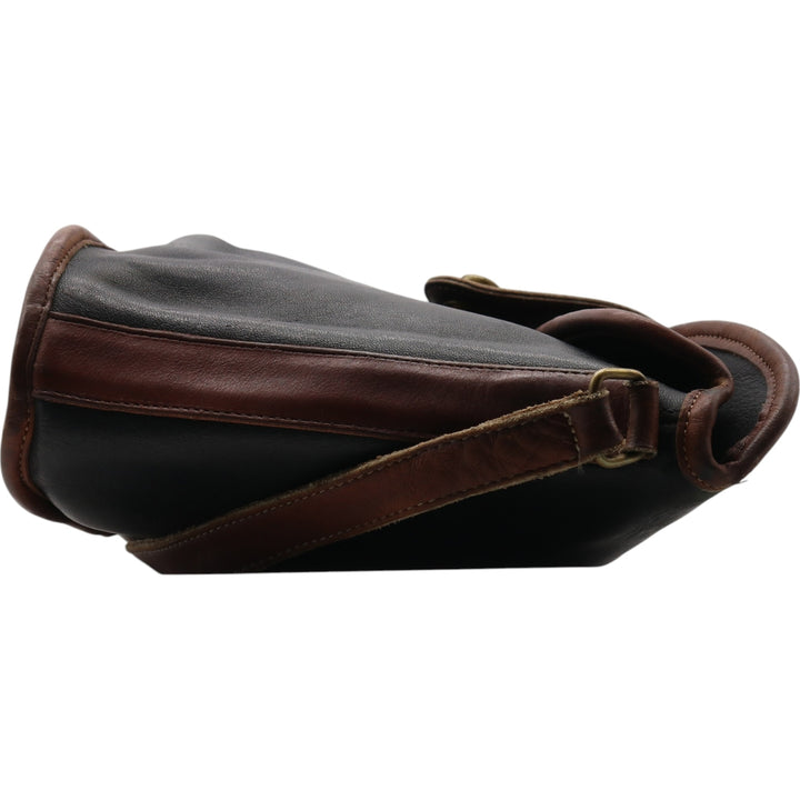 Vintage Coach OLD COACH German Hook Shoulder Bag genuine leather black type Vintage Second Hand