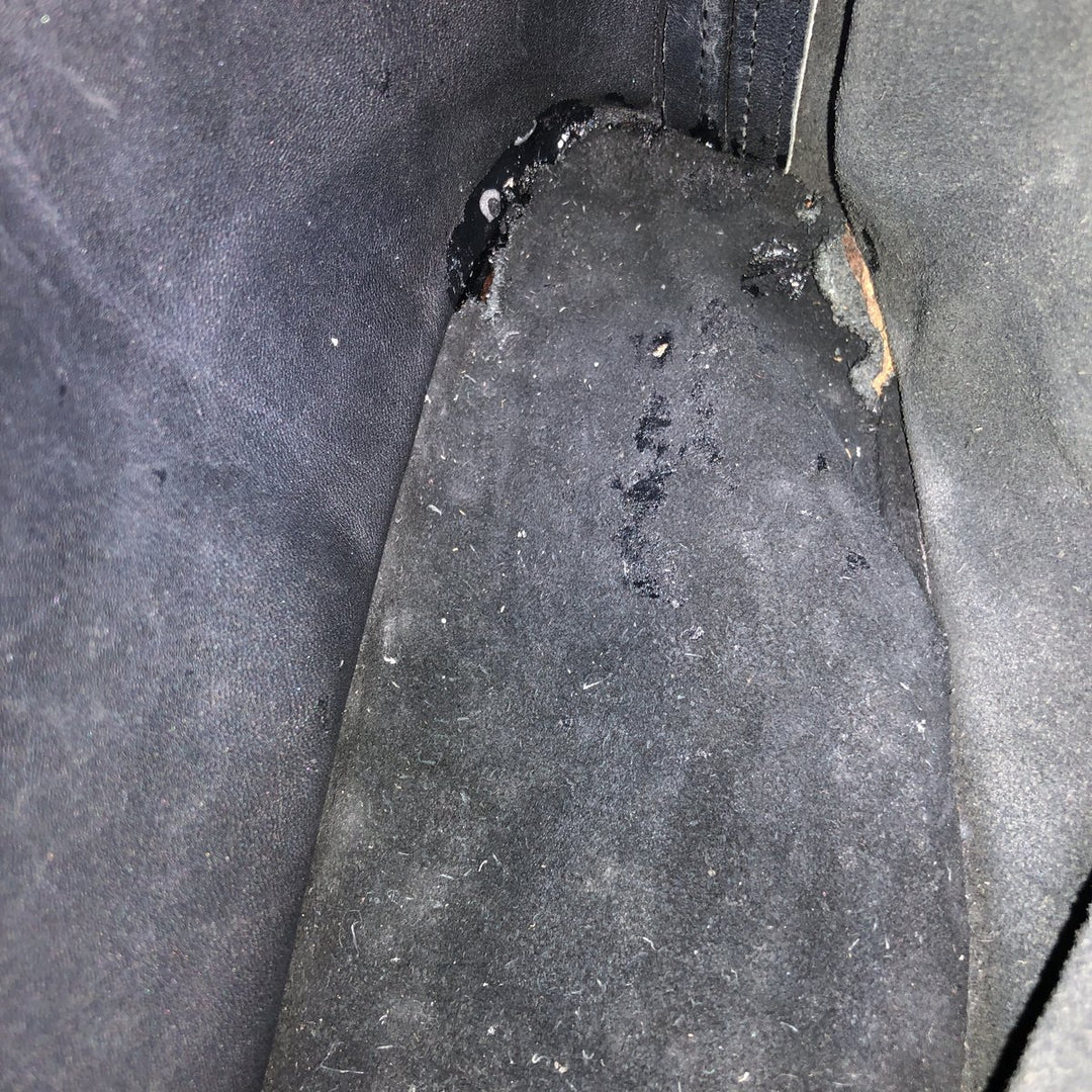 Vintage Coach OLD COACH German Hook Shoulder Bag genuine leather black type Vintage Second Hand