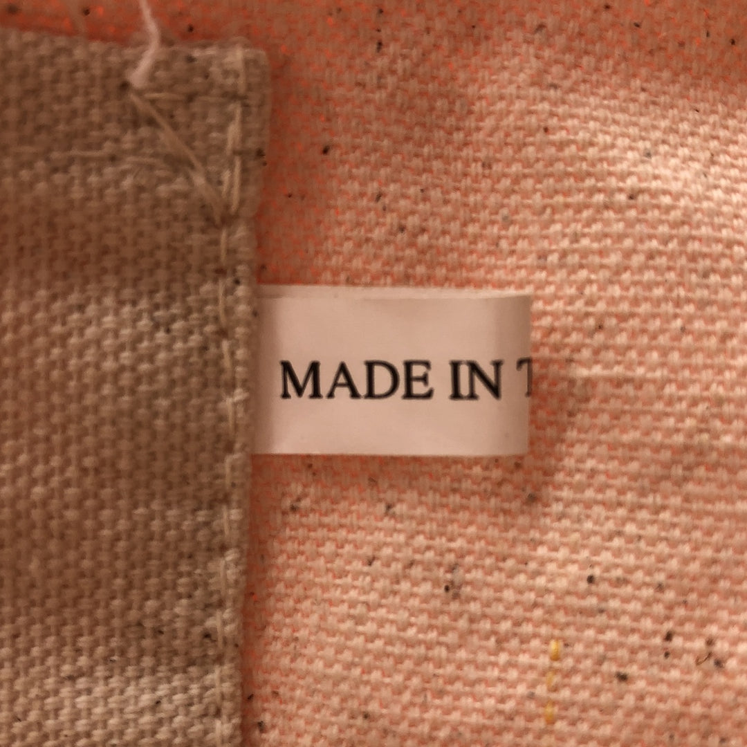 Vintage T-shirt Remake Tote T-shirt Remake Tote Bag Plastics Tote Bag unclear orange type Vintage Second Hand