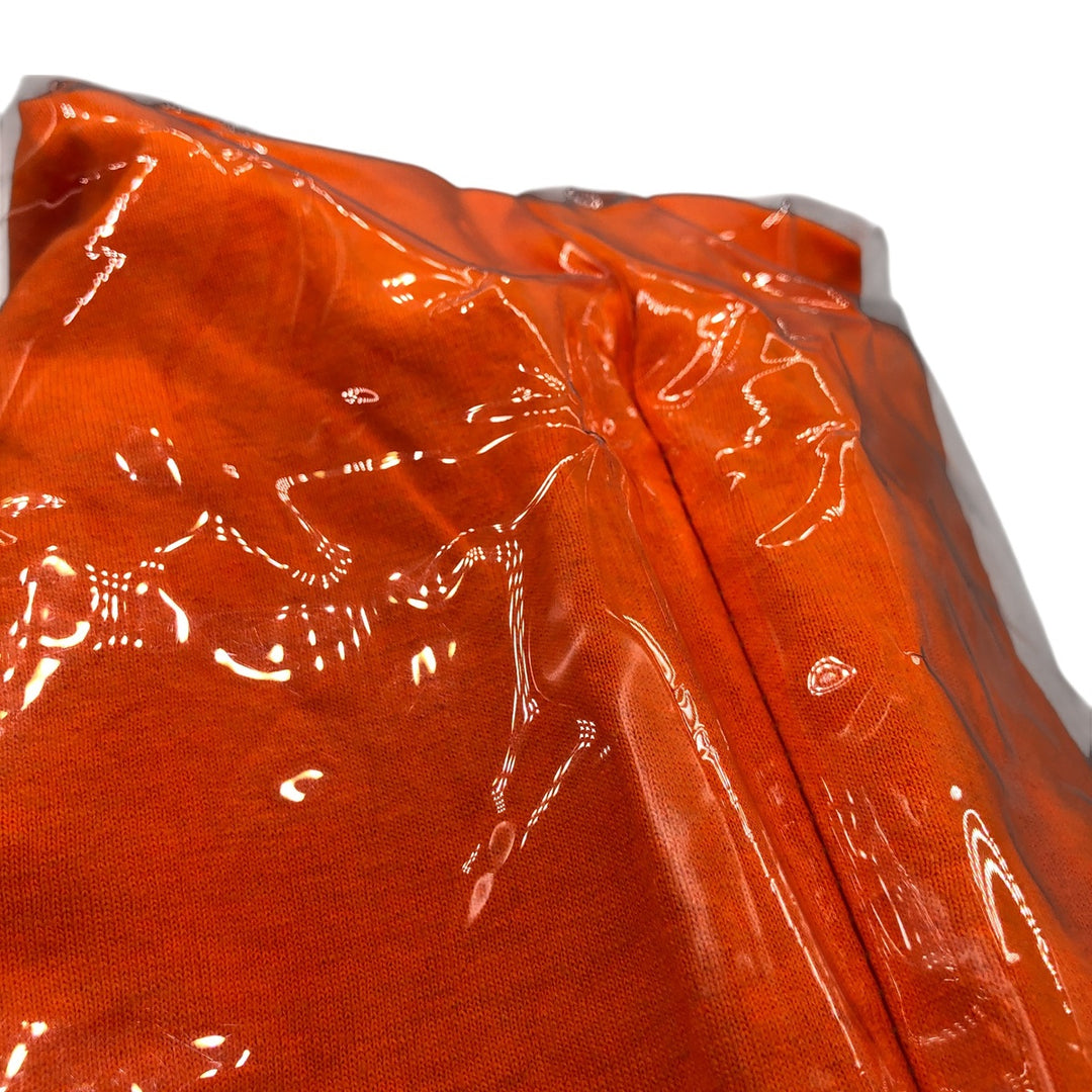 Vintage T-shirt Remake Tote T-shirt Remake Tote Bag Plastics Tote Bag unclear orange type Vintage Second Hand