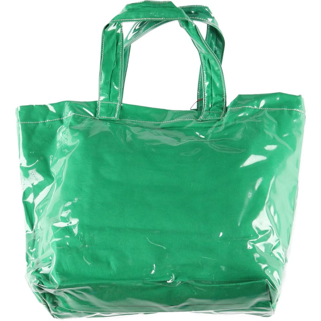 Vintage T-shirt Remake Tote T-shirt Remake Tote Bag Plastics Tote Bag unclear green type Vintage Second Hand