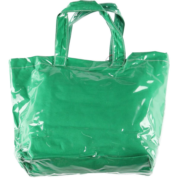 Vintage T-shirt Remake Tote T-shirt Remake Tote Bag Plastics Tote Bag unclear green type Vintage Second Hand