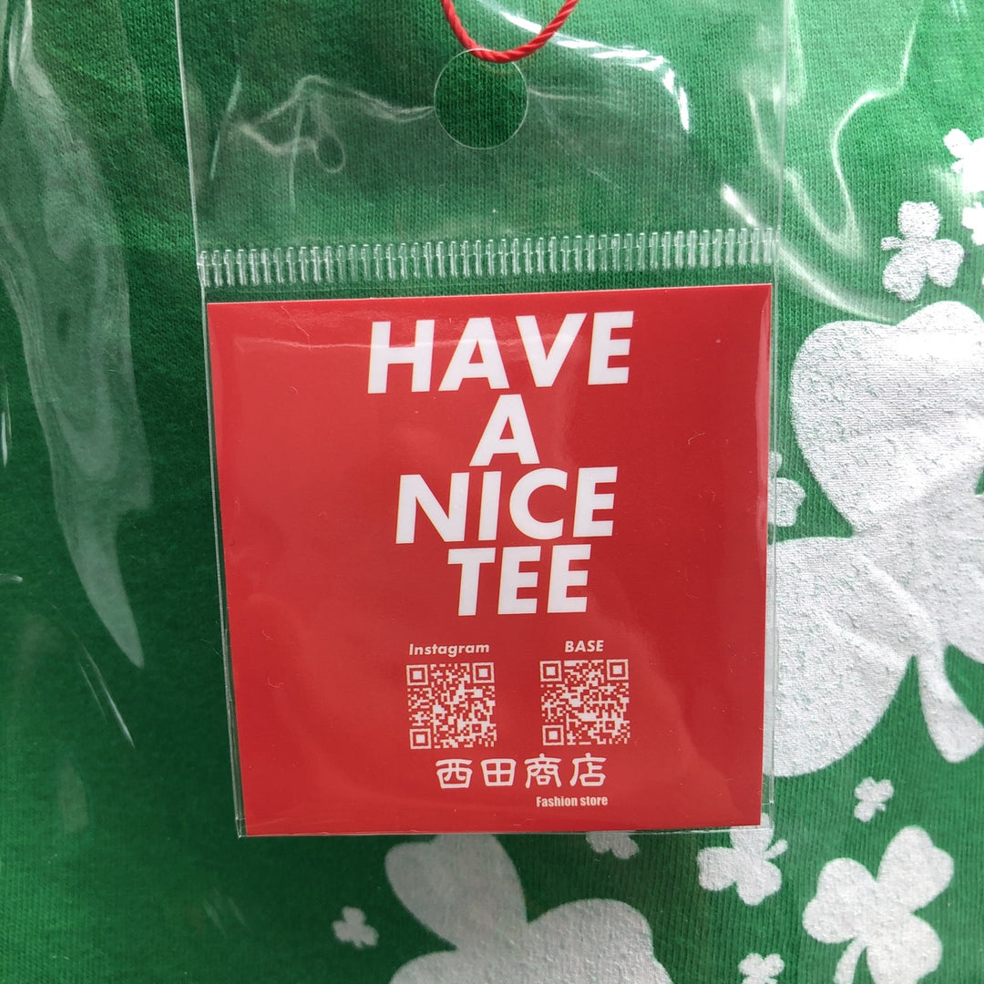 Vintage T-shirt Remake Tote T-shirt Remake Tote Bag Plastics Tote Bag unclear green type Vintage Second Hand