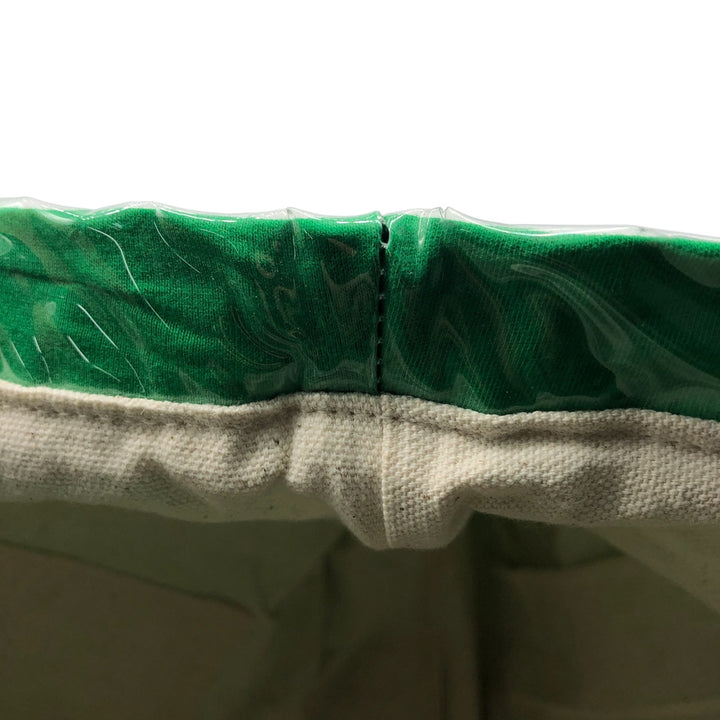 Vintage T-shirt Remake Tote T-shirt Remake Tote Bag Plastics Tote Bag unclear green type Vintage Second Hand