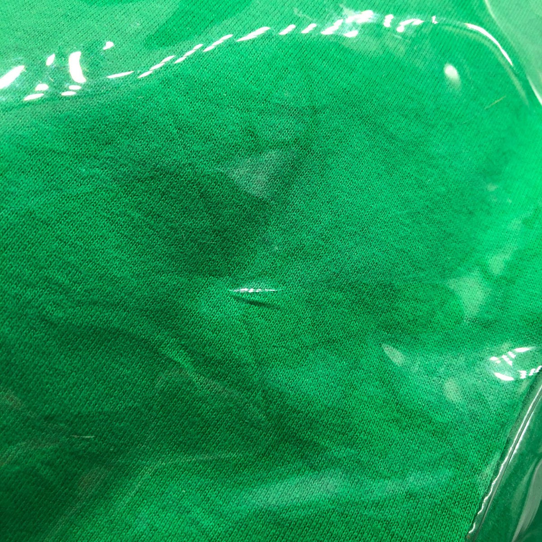 Vintage T-shirt Remake Tote T-shirt Remake Tote Bag Plastics Tote Bag unclear green type Vintage Second Hand