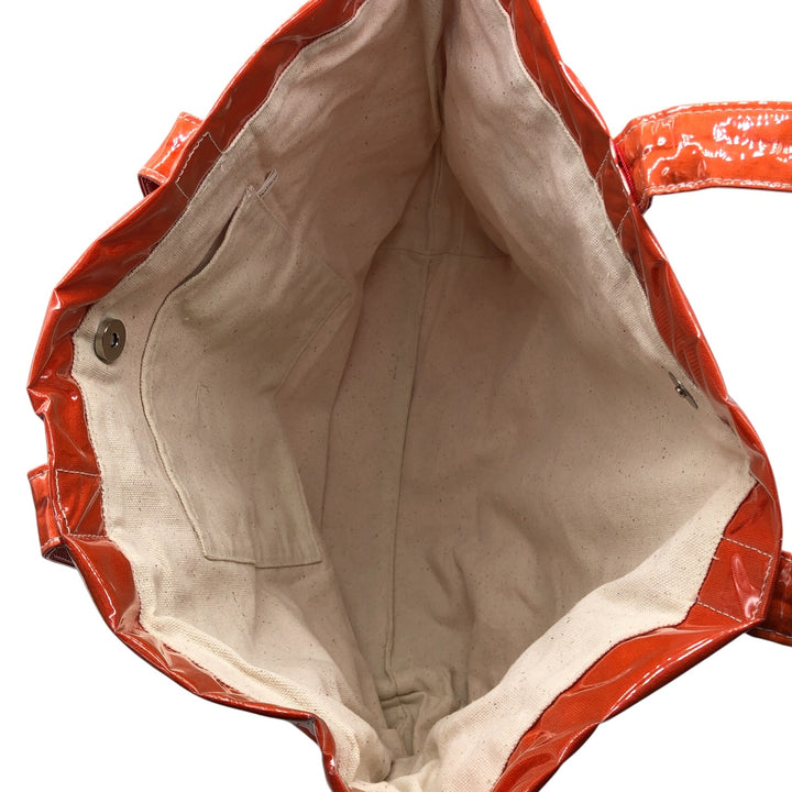 Vintage T-shirt Remake Tote T-shirt Remake Tote Bag College Plastics Tote Bag unclear orange type Vintage Second Hand