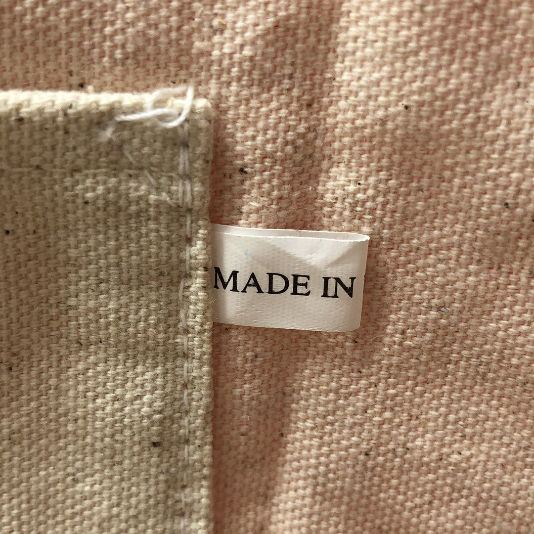 Vintage T-shirt Remake Tote T-shirt Remake Tote Bag College Plastics Tote Bag unclear orange type Vintage Second Hand