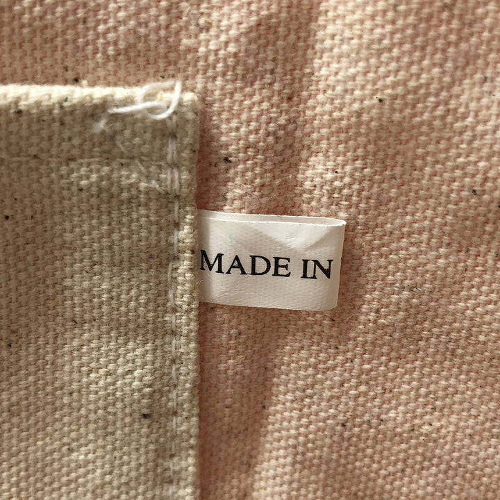 Vintage T-shirt Remake Tote T-shirt Remake Tote Bag College Plastics Tote Bag unclear orange type Vintage Second Hand