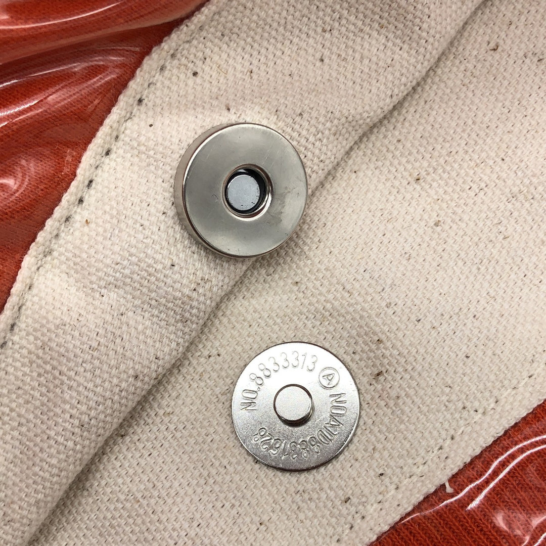 Vintage T-shirt Remake Tote T-shirt Remake Tote Bag College Plastics Tote Bag unclear orange type Vintage Second Hand