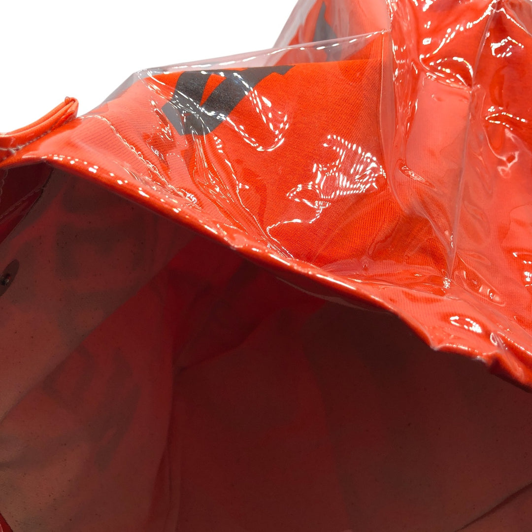 Vintage T-shirt Remake Tote T-shirt Remake Tote Bag College Plastics Tote Bag unclear orange type Vintage Second Hand