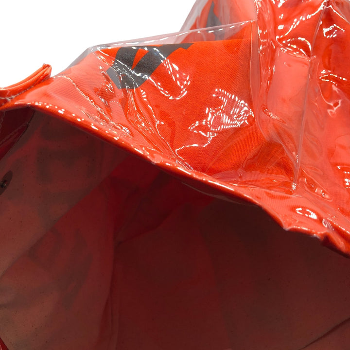 Vintage T-shirt Remake Tote T-shirt Remake Tote Bag College Plastics Tote Bag unclear orange type Vintage Second Hand