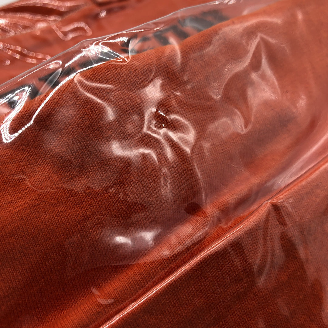 Vintage T-shirt Remake Tote T-shirt Remake Tote Bag College Plastics Tote Bag unclear orange type Vintage Second Hand