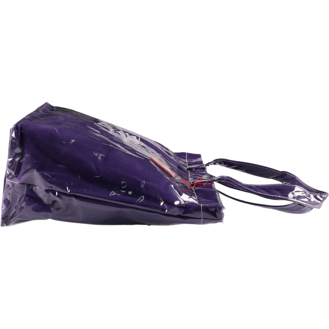 Vintage T-shirt Remake Tote T-shirt Remake Tote Bag Plastics Tote Bag unclear purple type Vintage Second Hand