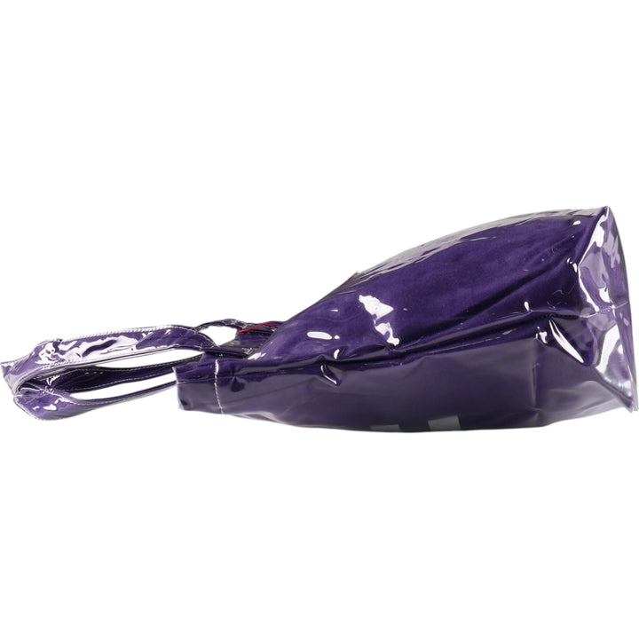 Vintage T-shirt Remake Tote T-shirt Remake Tote Bag Plastics Tote Bag unclear purple type Vintage Second Hand