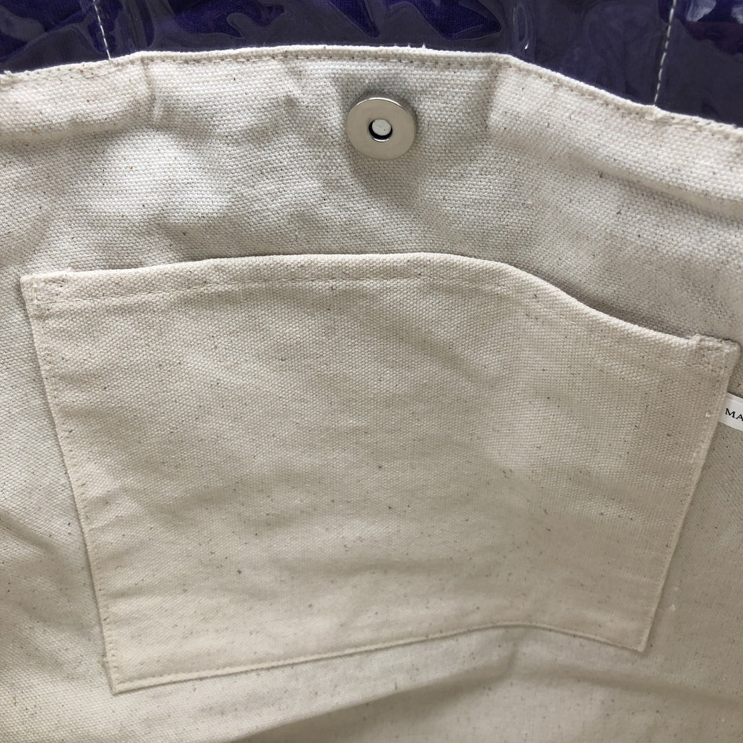 Vintage T-shirt Remake Tote T-shirt Remake Tote Bag Plastics Tote Bag unclear purple type Vintage Second Hand