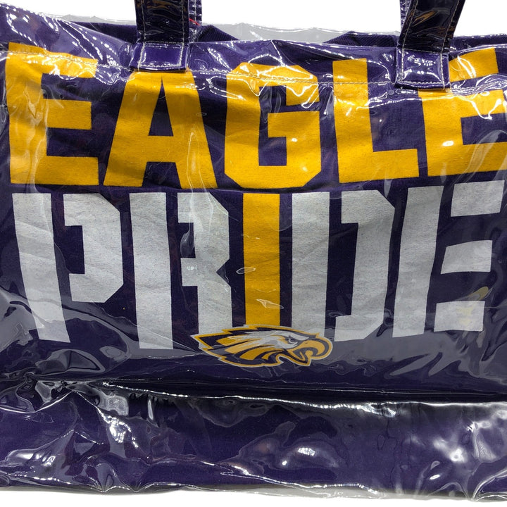 Vintage T-shirt Remake Tote T-shirt Remake Tote Bag Plastics Tote Bag unclear purple type Vintage Second Hand