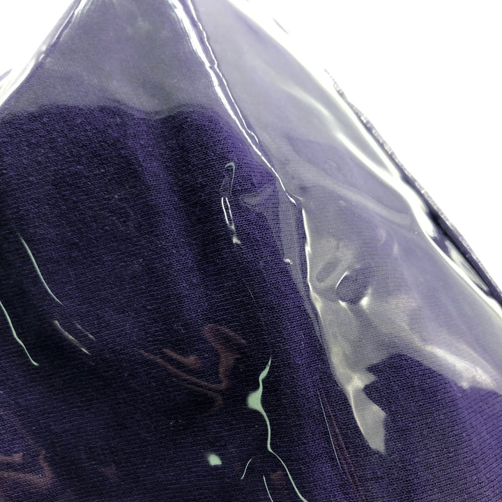 Vintage T-shirt Remake Tote T-shirt Remake Tote Bag Plastics Tote Bag unclear purple type Vintage Second Hand