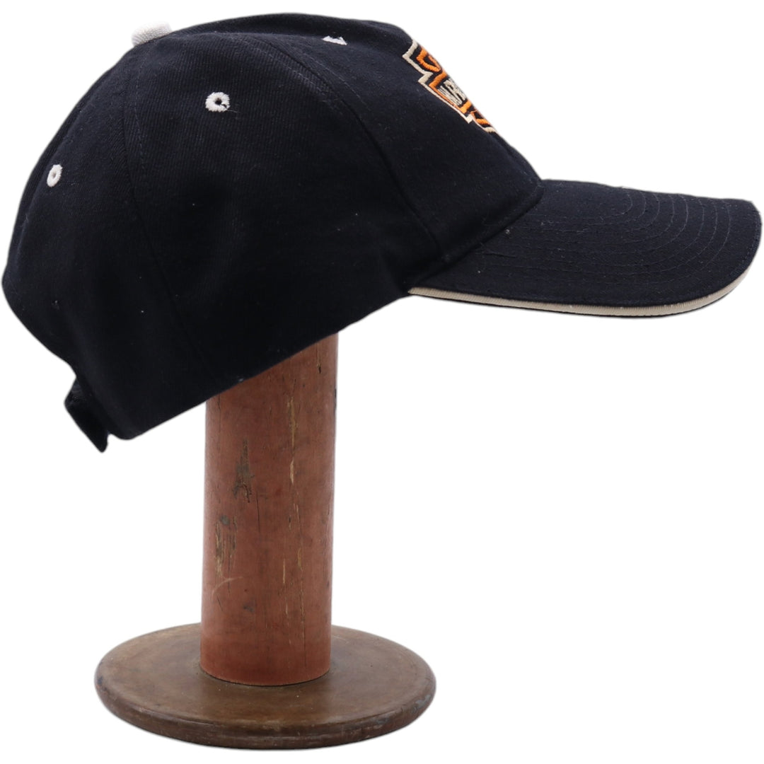 CITY HUNTER Harley-Davidson Baseball Cap Free Size cotton black type Vintage Second Hand