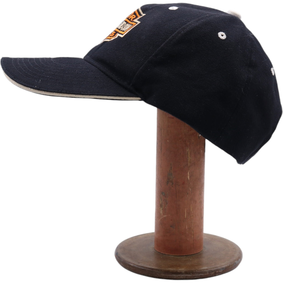 CITY HUNTER Harley-Davidson Baseball Cap Free Size cotton black type Vintage Second Hand