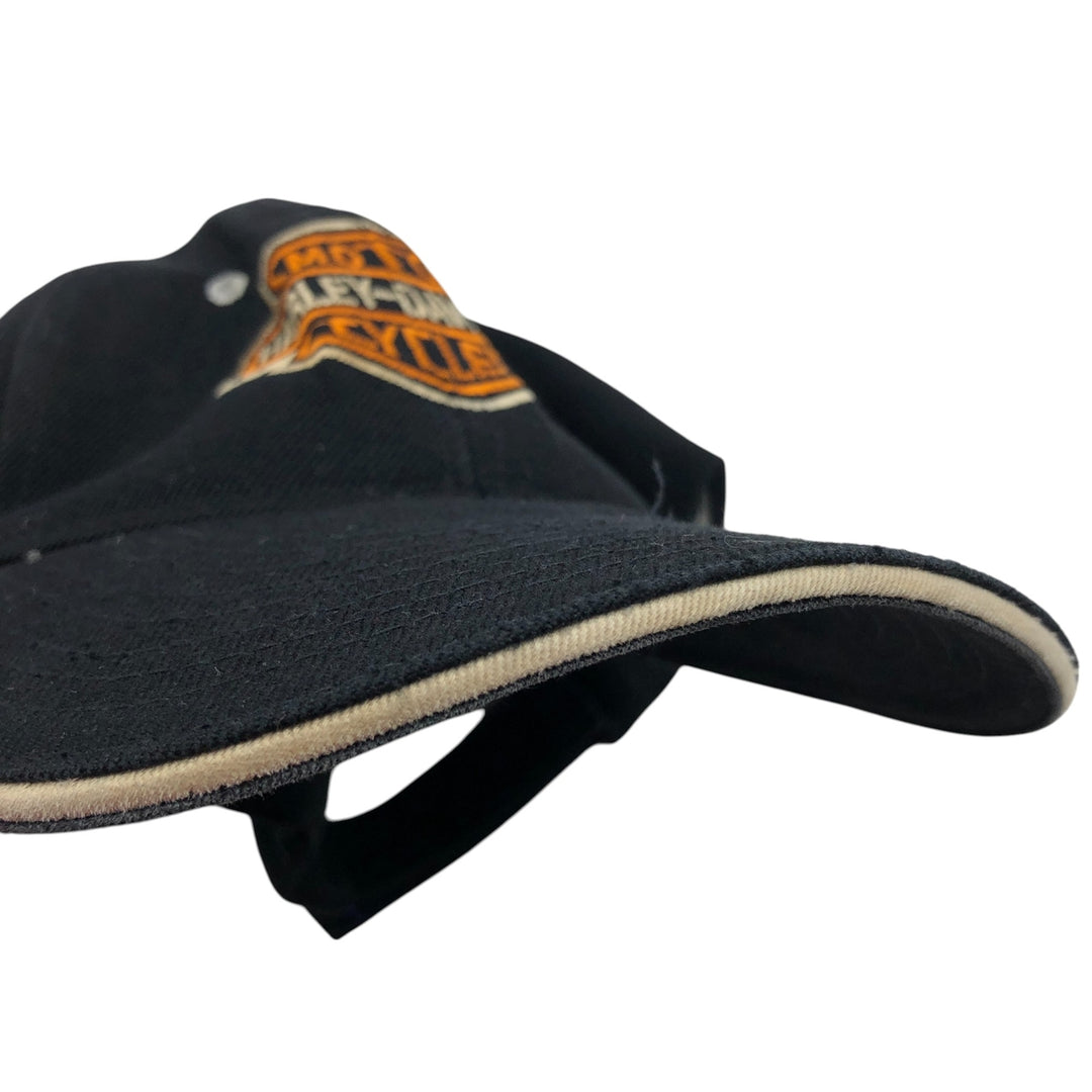 CITY HUNTER Harley-Davidson Baseball Cap Free Size cotton black type Vintage Second Hand