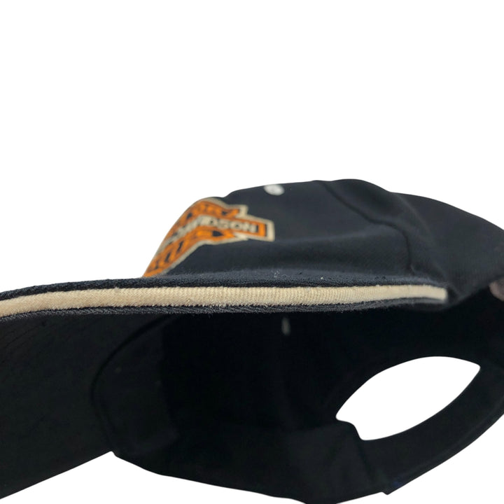 CITY HUNTER Harley-Davidson Baseball Cap Free Size cotton black type Vintage Second Hand