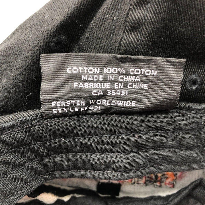 90'S FERSTEN WORLDWIDE baseball cap, free size, vintage cotton black type Vintage Second Hand