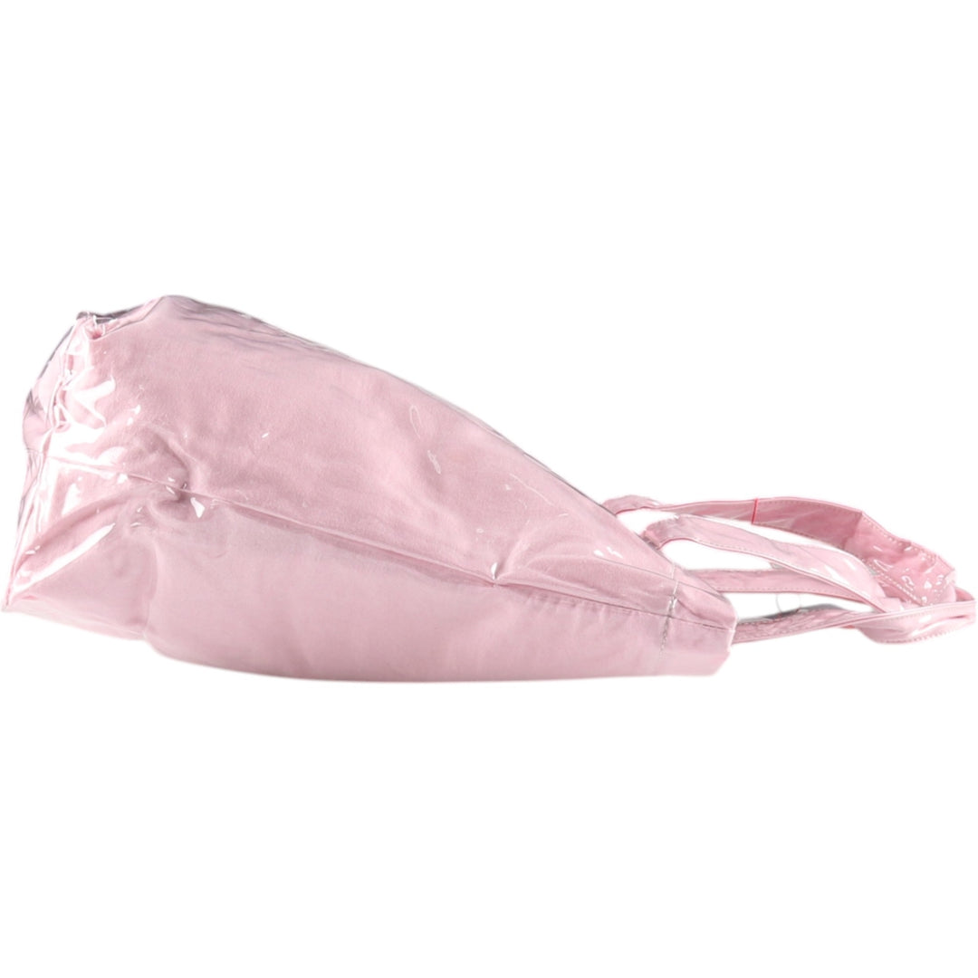 Vintage T-shirt Remake Tote T-shirt Remake Tote Bag Plastics Tote Bag unclear pink type Vintage Second Hand