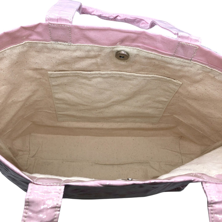 Vintage T-shirt Remake Tote T-shirt Remake Tote Bag Plastics Tote Bag unclear pink type Vintage Second Hand