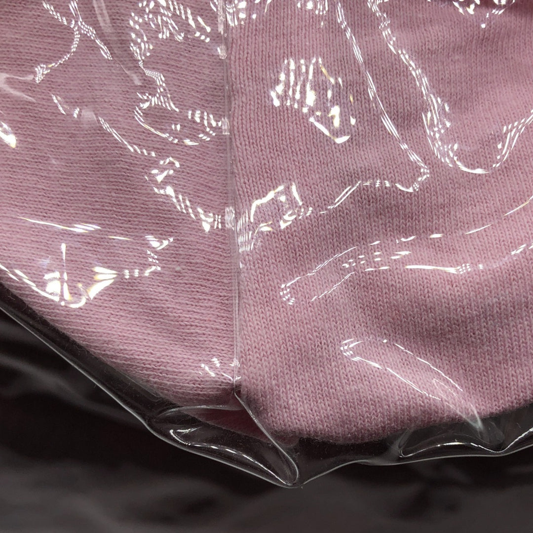 Vintage T-shirt Remake Tote T-shirt Remake Tote Bag Plastics Tote Bag unclear pink type Vintage Second Hand