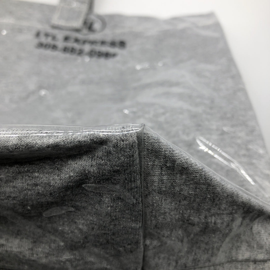 Vintage T-shirt Remake Tote T-shirt Remake Tote Bag Plastics Tote Bag unclear gray type Vintage Second Hand