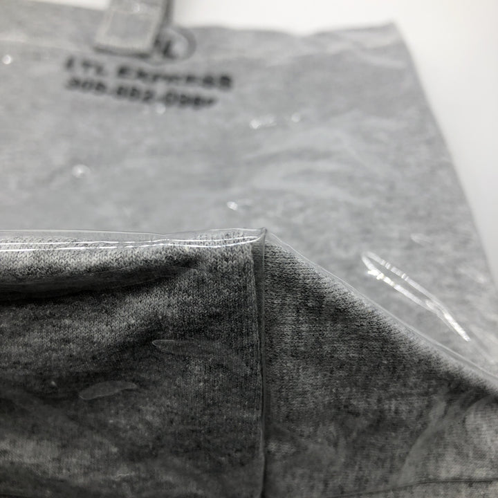 Vintage T-shirt Remake Tote T-shirt Remake Tote Bag Plastics Tote Bag unclear gray type Vintage Second Hand