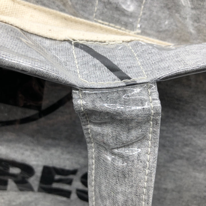 Vintage T-shirt Remake Tote T-shirt Remake Tote Bag Plastics Tote Bag unclear gray type Vintage Second Hand