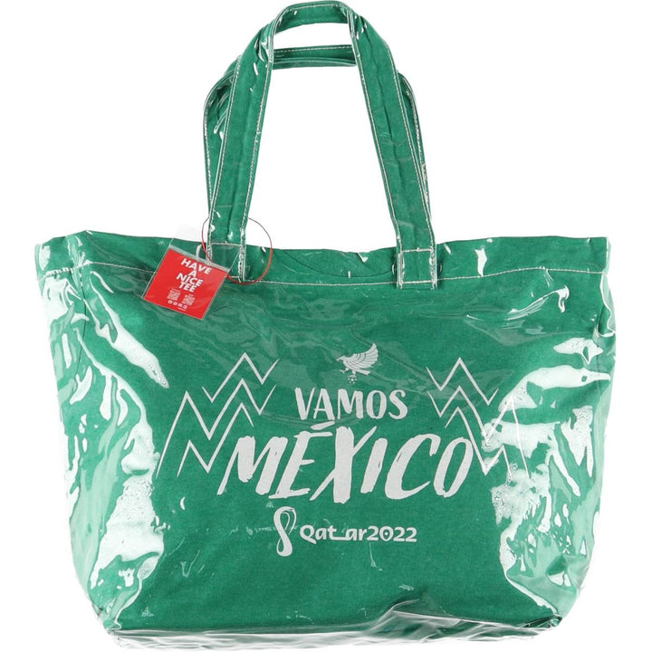 Vintage T-shirt Remake Tote T-shirt Remake Tote Bag Plastics Tote Bag unclear green type Vintage Second Hand